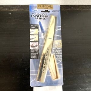 Loreal Voluminous False Fiber Mascara WATERPROOF 285 Blackest Black